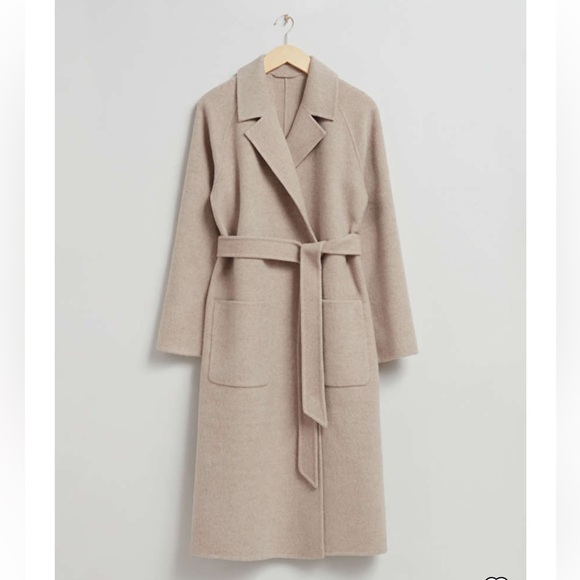 & Other Stories Wool&Alpaca Coat - Picture 4 of 7